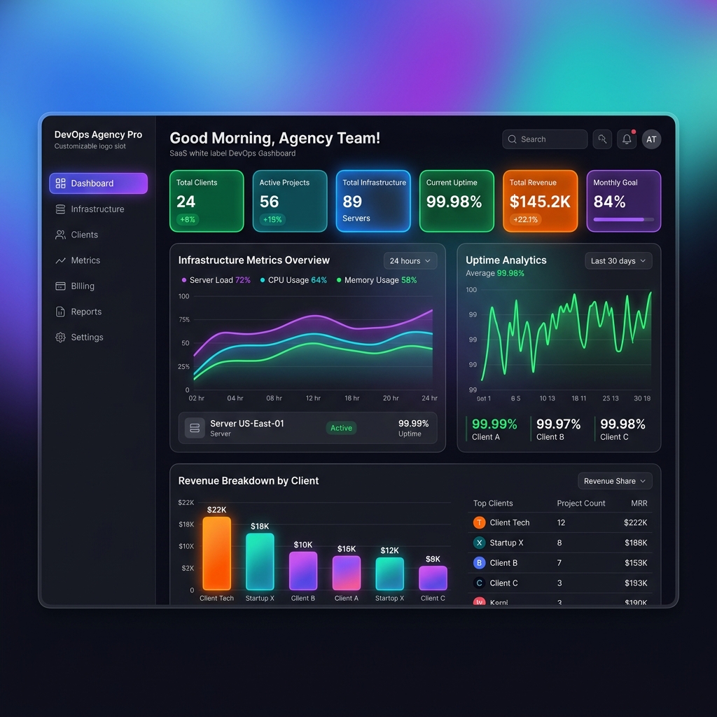 CloudLink Partner & Reseller Portal Dashboard