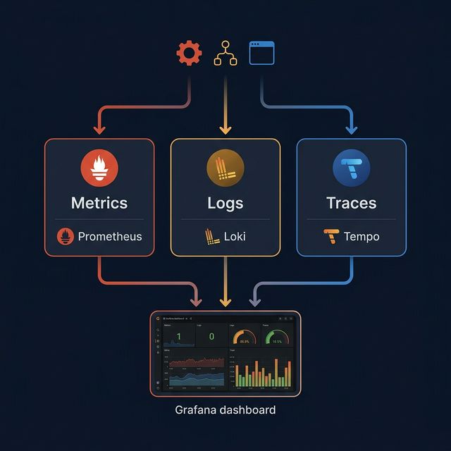 Modern observability stack architecture