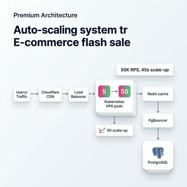 E-commerce dynamic auto-scaling architecture