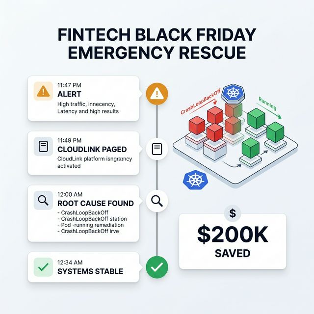 FinTech Black Friday emergency rescue architecture